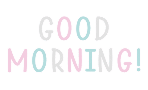 Good Morning Buenos Dias Sticker