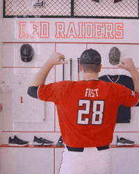 Taber Fast GIF by Texas Tech Baseball