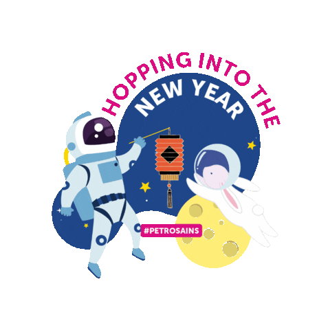 Chinese New Year Space Sticker by Petrosains