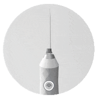 Oralcare Water Flosser Sticker by BURST Oral Care