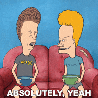 Beavis And Butthead Yes GIF by Paramount+
