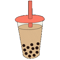 Bubble Tea Coco Sticker