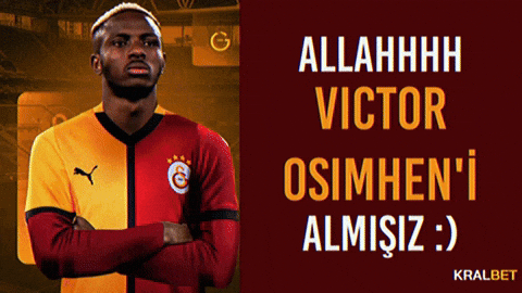 Victor Osimhen GIF by Kralbet