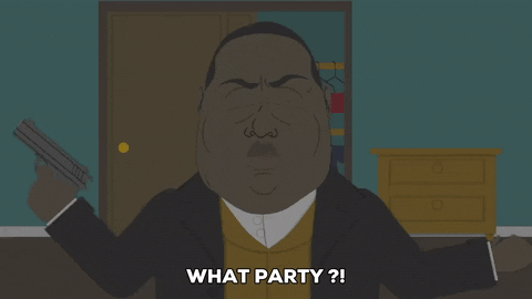 party pistol GIF by South Park 