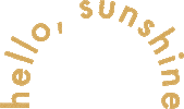 Hello Sunshine Sticker by Briar Baby