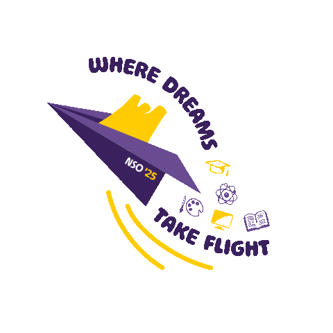 Paper Airplane Gumby Sticker by California Lutheran University