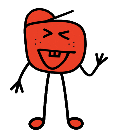 Happy Sticker by Glo Pals