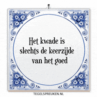 Wijsheid Reflectie GIF by Tegelspreuken.nl