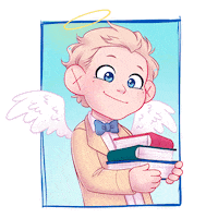 Good Omens Angel Sticker