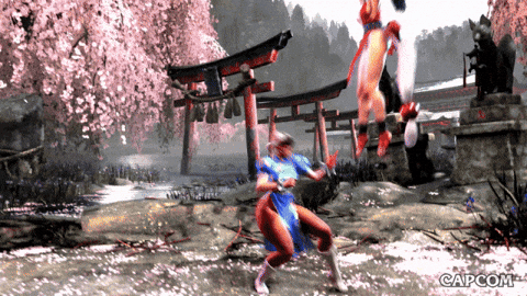 Video Game Jump GIF by CAPCOM