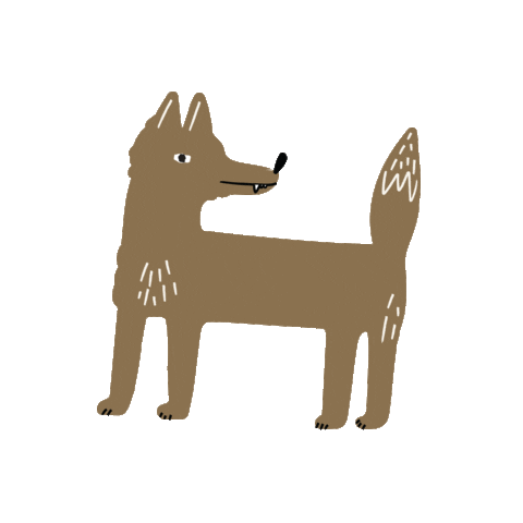 Woof Sticker by Teaspoon studio