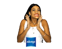 paulapriscila batendopalmas Sticker by Always Brasil
