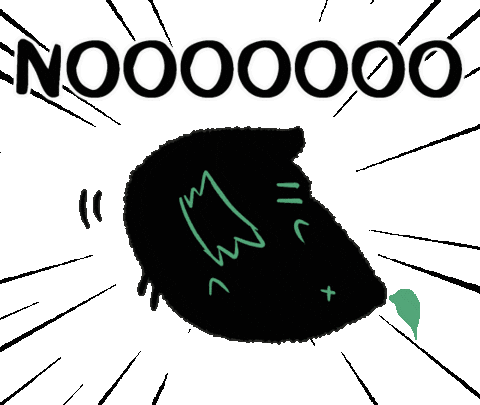 Cat No Sticker
