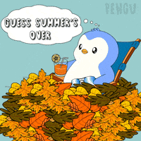 Fall Think GIF by Pudgy Penguins