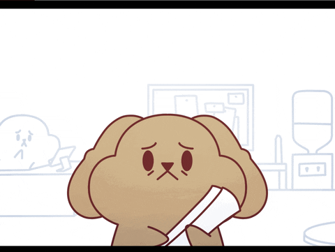 Sad Dog GIF by Nattan_Universe