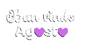 Bem Vindo Agosto Sticker