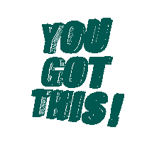 You Got This Monday Motivation Sticker by Dermalene