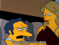 Speaking Season 3 GIF by The Simpsons