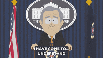 george bush president GIF by South Park 