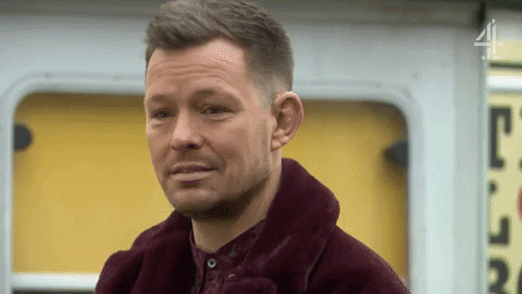 Happy Kyle GIF by Hollyoaks
