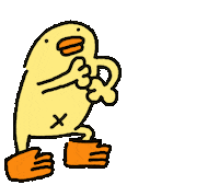 Chicken Sticker by ぴょろりんちょ（ひよこ人間ぴよ）