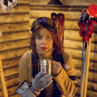 Hot Cocoa Sip GIF by GIPHY IRL