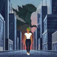 Monster Collapsing GIF by World Of Women