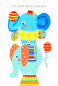 happy birthday GIF by Greetings Island