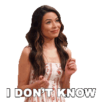 Miranda Cosgrove Idk Sticker by Paramount+