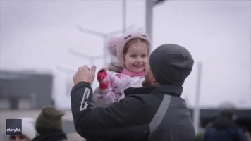 Family 'Reunion' on Polish Border 