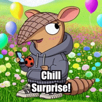 Party Armadillo GIF by Chillo Dillo