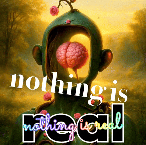 Nothing Is Real GIF by The LSD Hotel