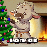 Deck The Halls Christmas GIF by Masterfurdinand