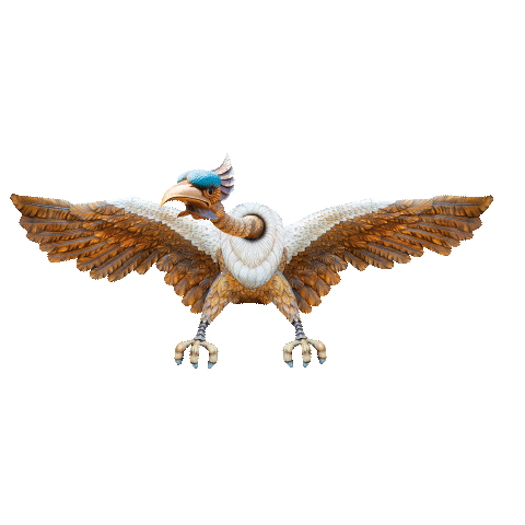 Vogel Rok Sticker by Efteling