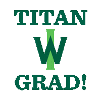 Graduation Iwu Sticker by Illinois Wesleyan University