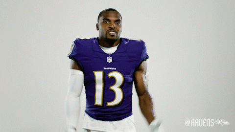 Celebrate Pump Up GIF by Baltimore Ravens - Find & Share on GIPHY