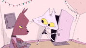 sarahmaes popcorn leave leaving im out GIF
