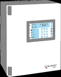 telenot fire brand security alarm GIF