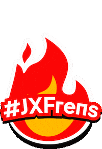 jxboard fire jakarta api jxb Sticker
