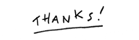 Griffics thank you thanks gif artist hand drawn GIF