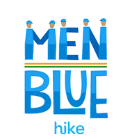 bleed blue world cup Sticker by Hike Messenger