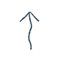 Arrow Swipe Up Sticker by Simply Suzette