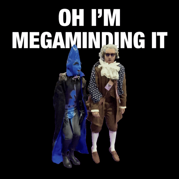 Blue Man Dancing GIF