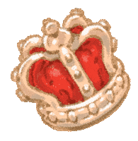 Crown Wobble Sticker