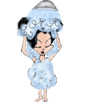 Art Girl Sticker