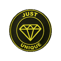 Justunique fashion królowe życia just unique only for unique woman Sticker