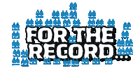 Warning For The Record Sticker by Stamatia Alexaki