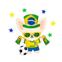 World Cup Fox Sticker
