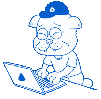 Densuke Sticker