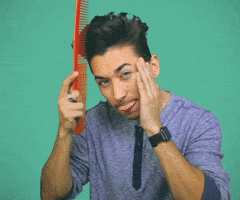 Eyebrows Comb GIF by Alexander IRL